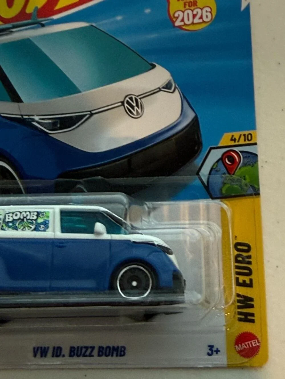 Hot Wheels 2026 VW ID. Buzz Bomb HW Euro 4/10 86/250